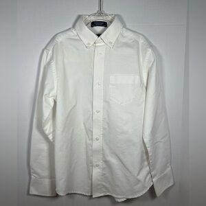 Izod Boy’s White Casual Button Down Shirt